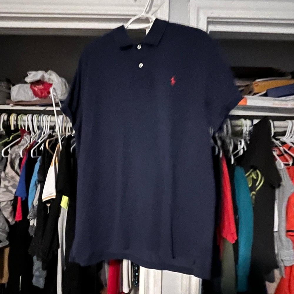 Polo by Ralph Lauren Dark Blue Dress Shirt